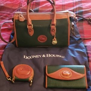 RARE Dooney & Bourke Vintage 3 piece set Duck Wall